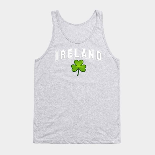 Ireland - Irish Shamrock Tank Top by Ireland